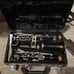 Clarinet with protective case