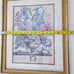 VTG Robert Furber Sept Framed 22x18 Botanical Print 12 Months of Flowers