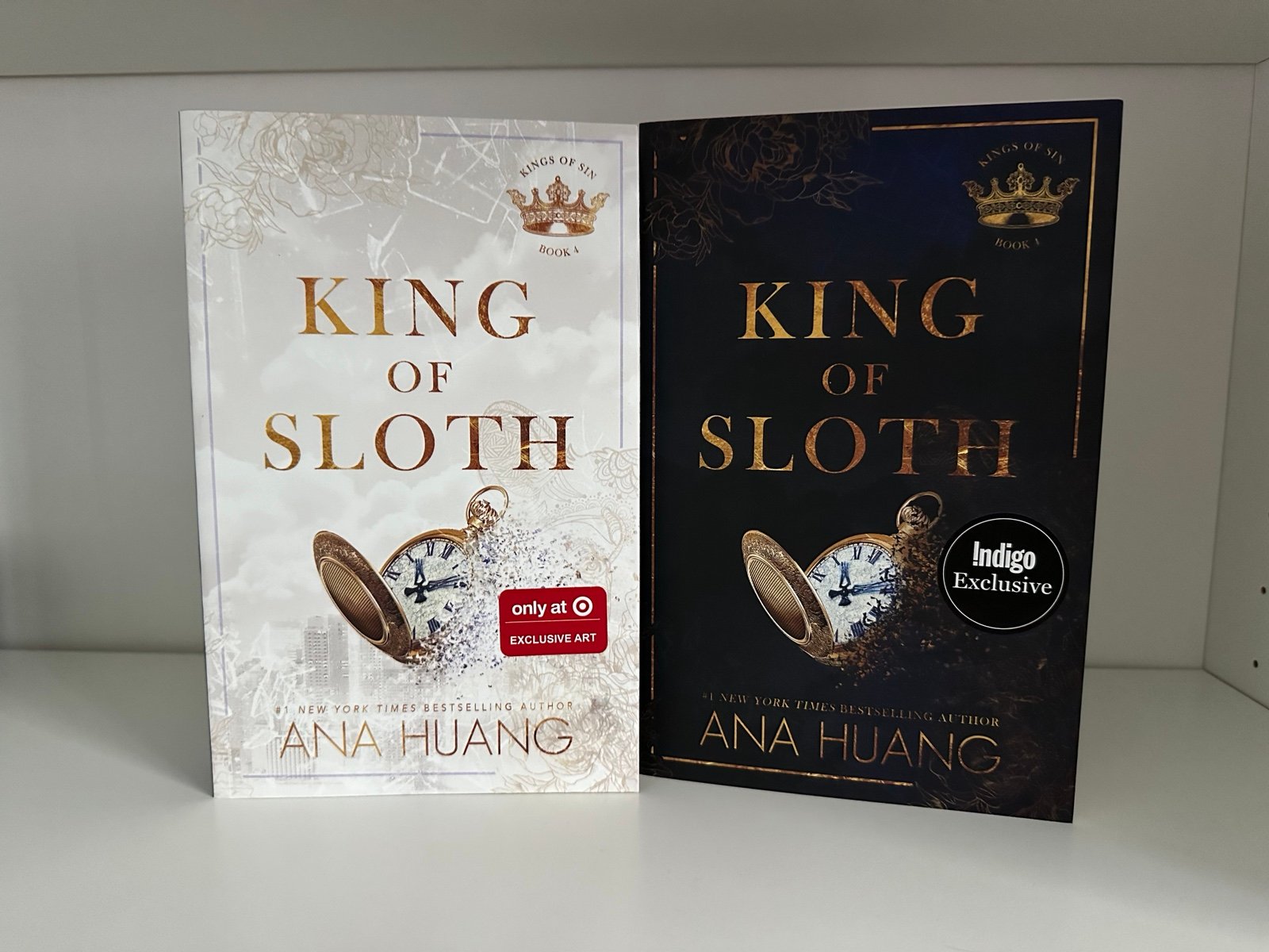 King of Sloth Ana Huang Bundle Indigo and Target Exclusive