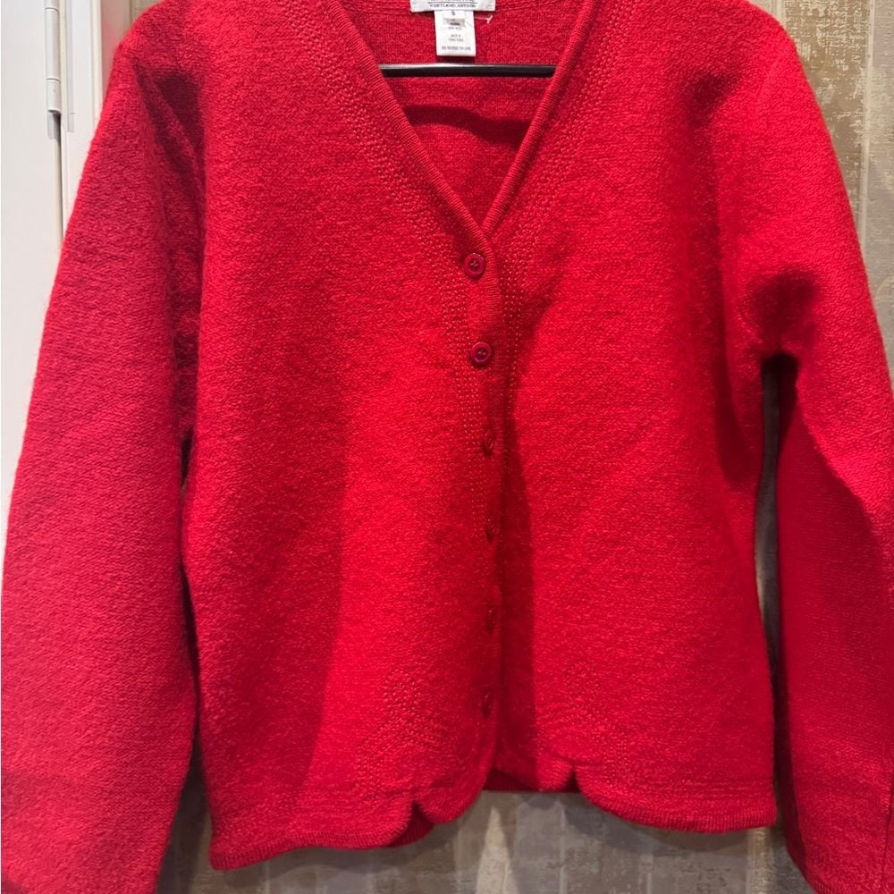 Pendleton size small Virgin Wool button up cardigan