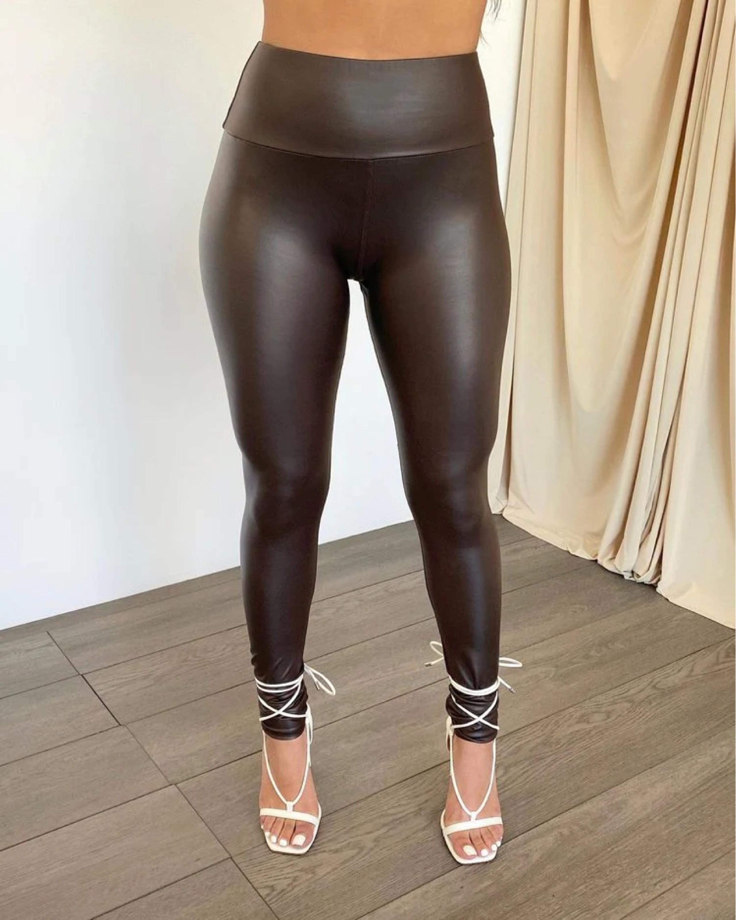 leather leggings pants