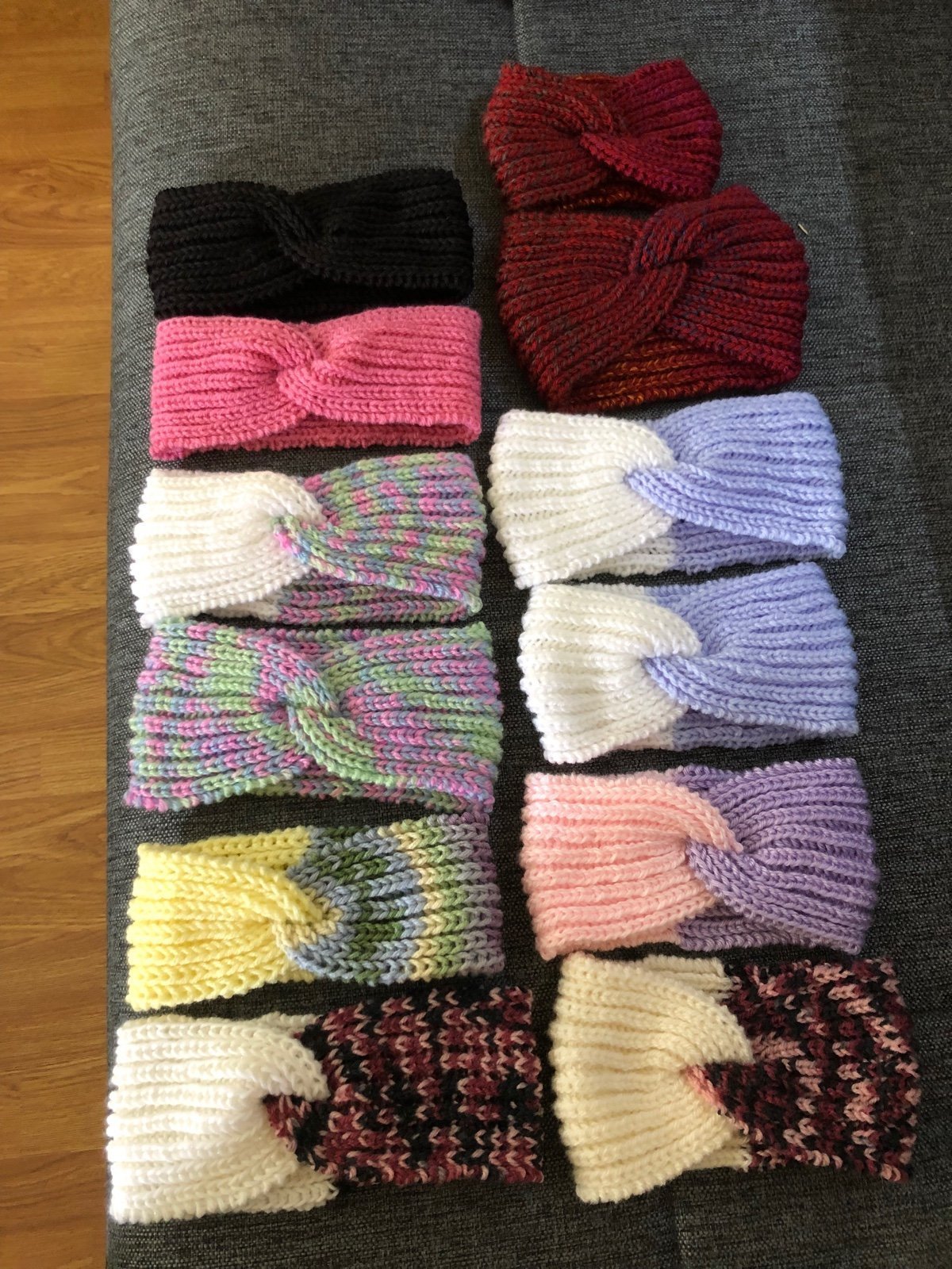 Crocheted Headbands Set