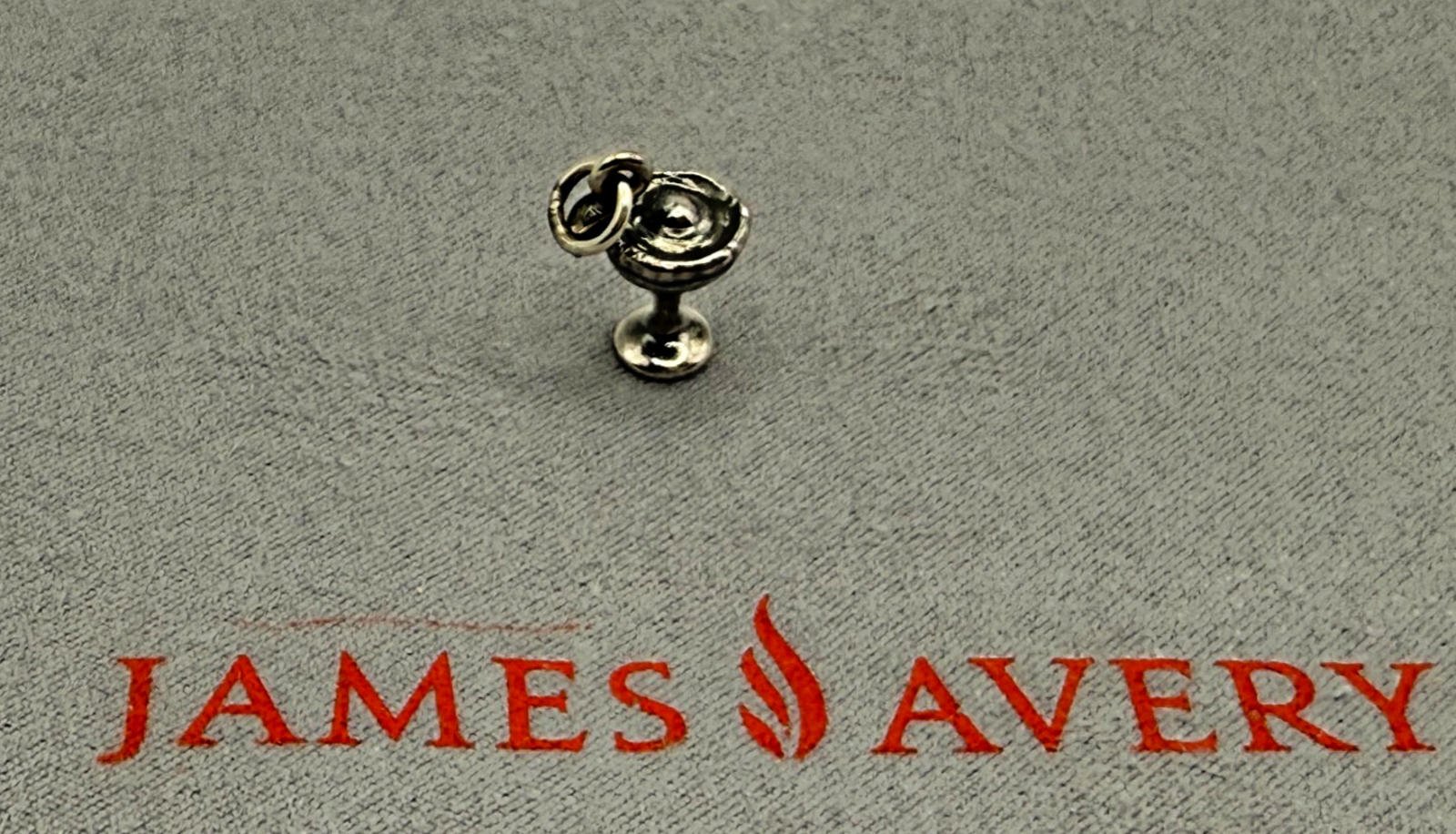 James Avery Sterling Silver Margarita Glass Charm