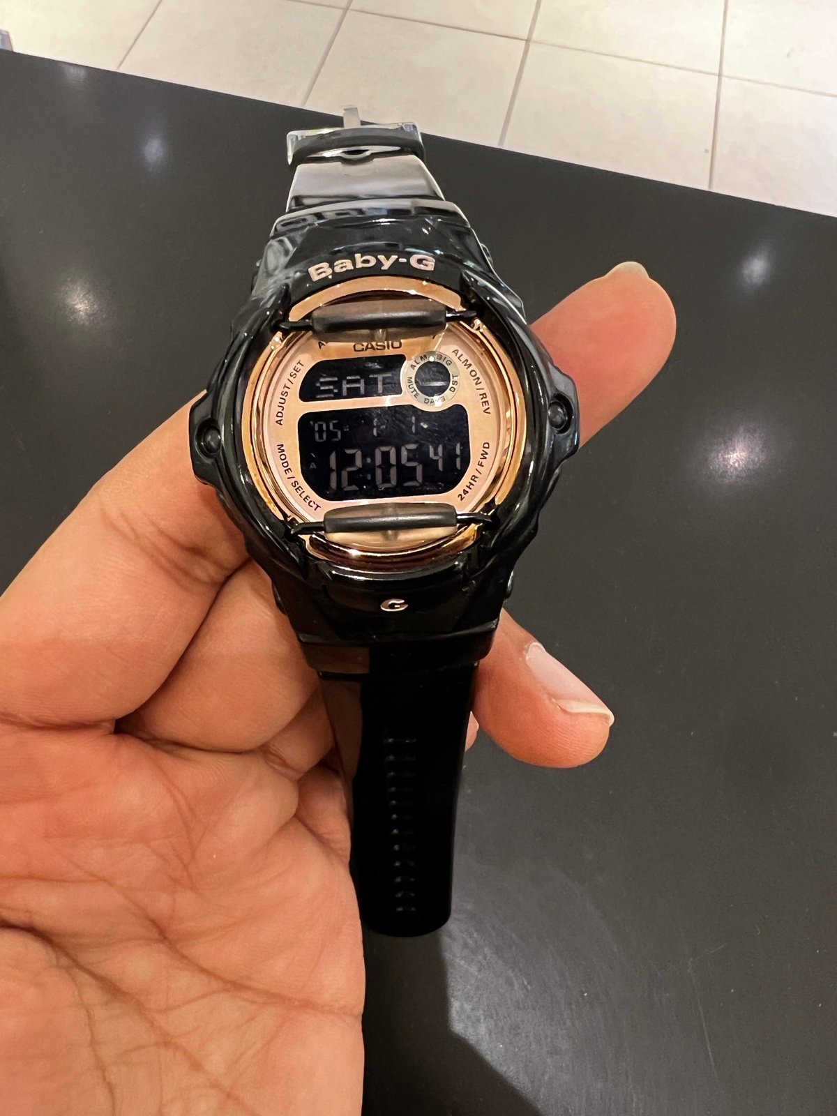 Baby g shock watch