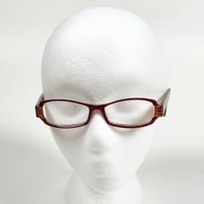 Face A Face Eyeglasses Axess 4 COL 695 Merlot/Striped France 51-15-135 Handmade