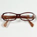 Face A Face Eyeglasses Axess 4 COL 695 Merlot/Striped France 51-15-135 Handmade