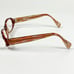 Face A Face Eyeglasses Axess 4 COL 695 Merlot/Striped France 51-15-135 Handmade