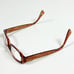Face A Face Eyeglasses Axess 4 COL 695 Merlot/Striped France 51-15-135 Handmade