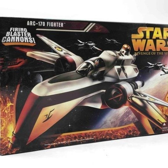 Star Wars ARC-170 Fighter Spacecraft Toy, NIB