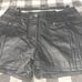 Vintage Harley Davidson leather shorts.