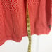 NWOT TED BAKER Polo Shirt Men 4 Red Geo Print Stripe Trim Short Sleeve Cotton