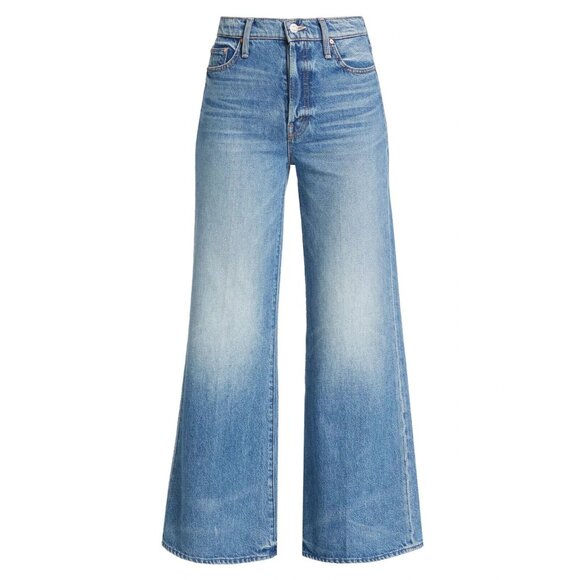 NWT Mother The Tomcat Roller in Pretty Is As Pretty Does Wide Leg Jeans 31
