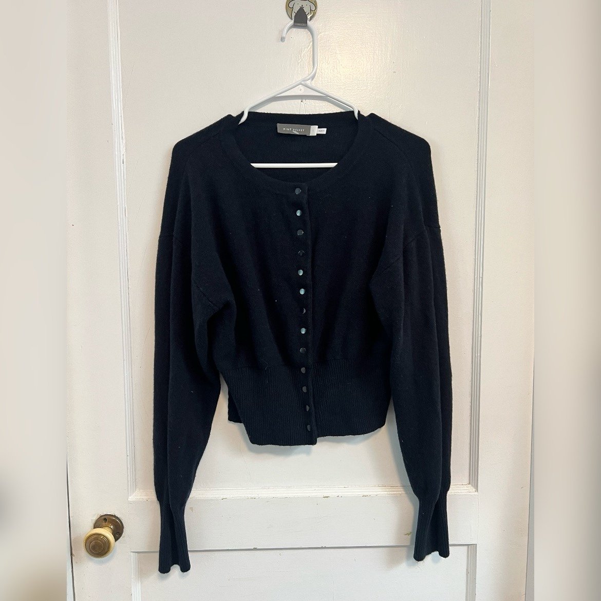 mint velvet grey cardigan