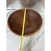 Vintage Senceni Hand Carved Wooden Salad Bowl Hand Carved Veggie Caricatures