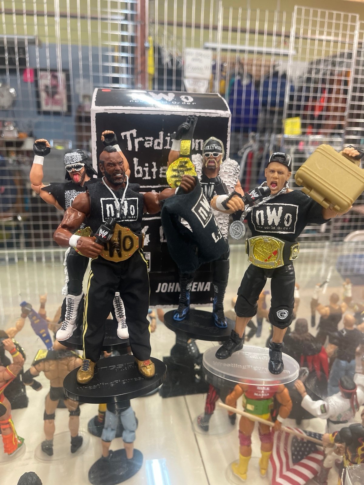 WWE Elite accustom, John Cena, NWO ultimate edition