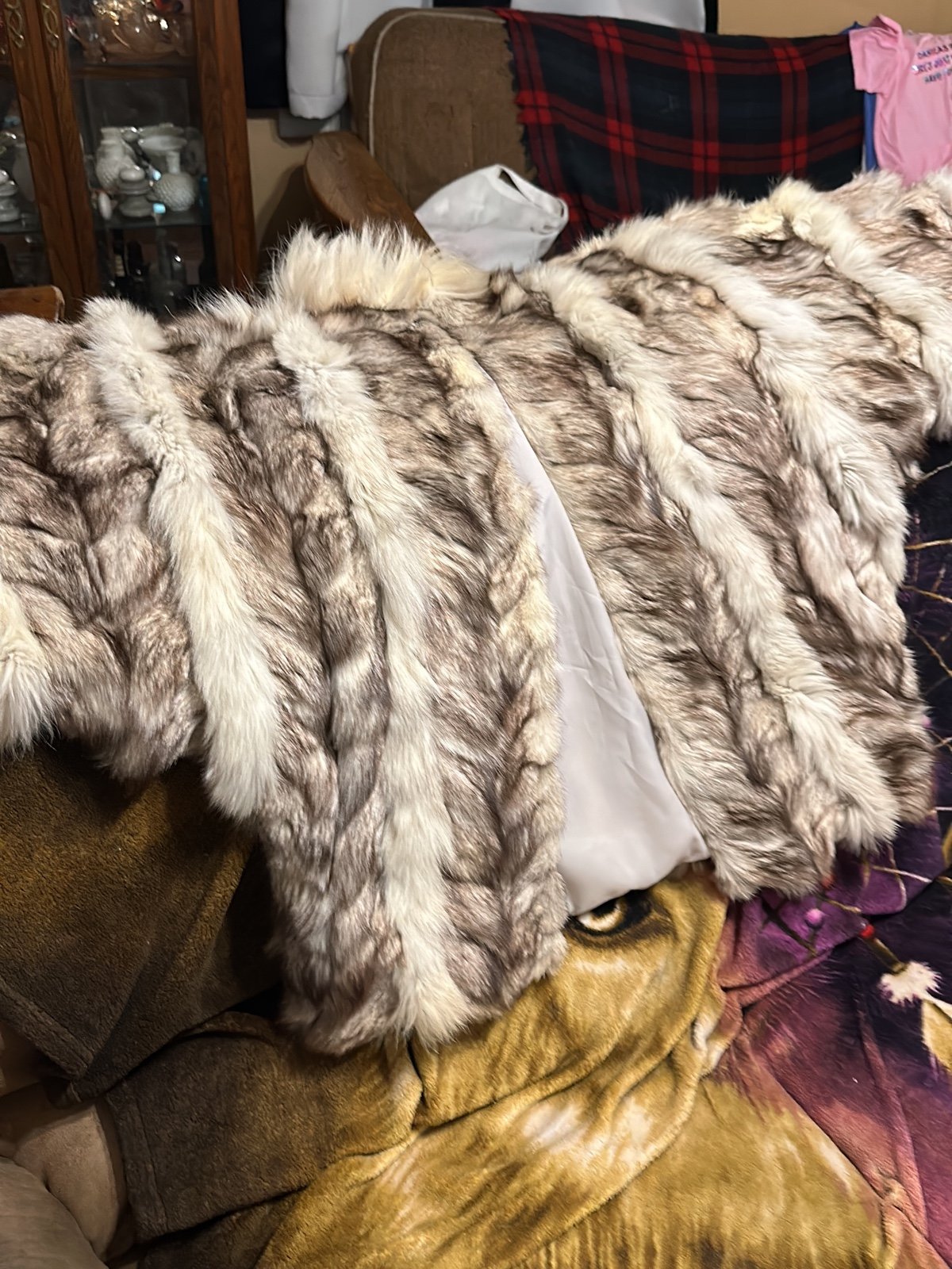 Fur Coat VINTAGE BLUE FOX COAT