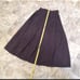 VINTAGE FANTASIA 100% silk skirt