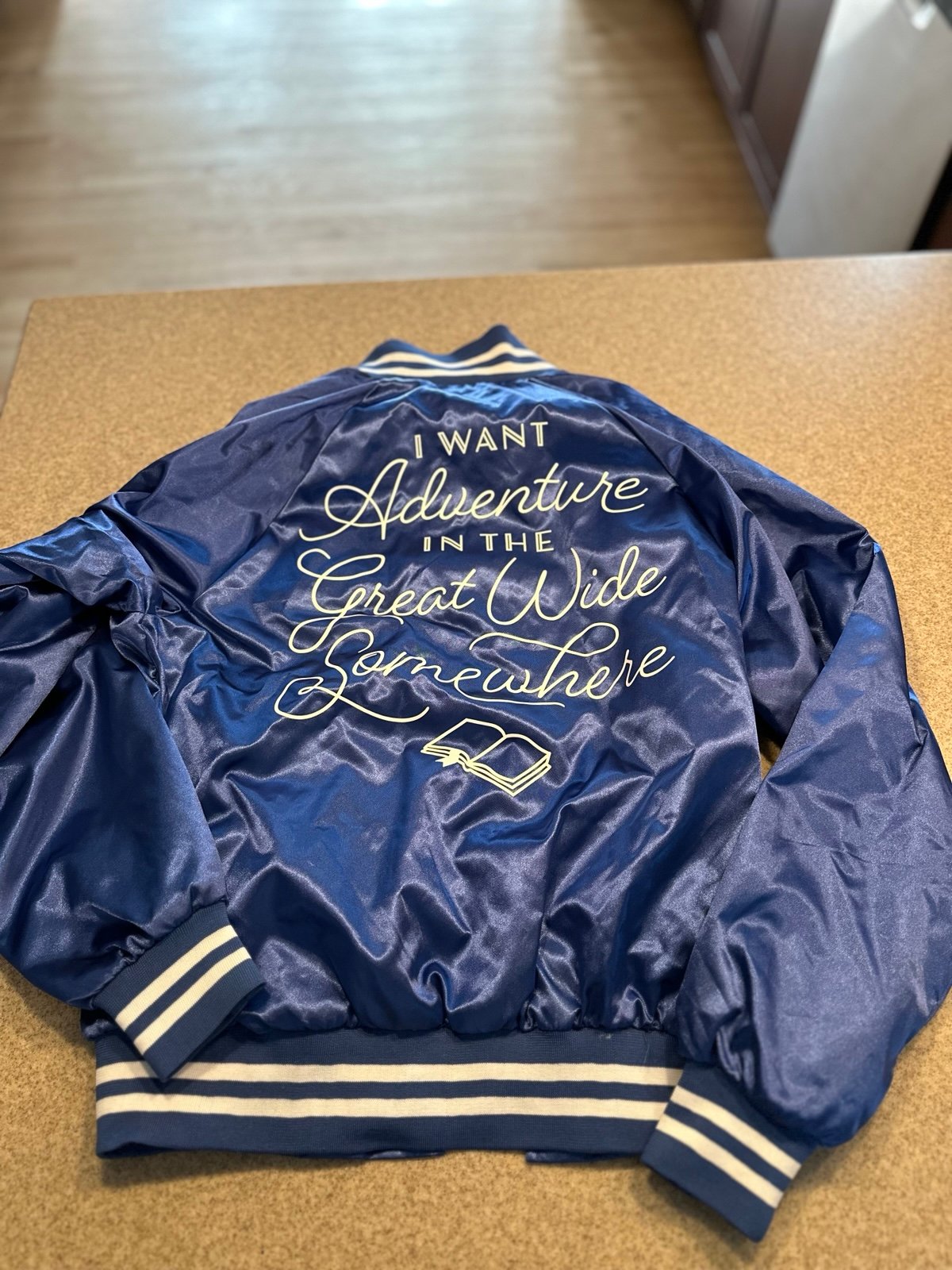 Cakeworthy beauty and the beast baseball jacket