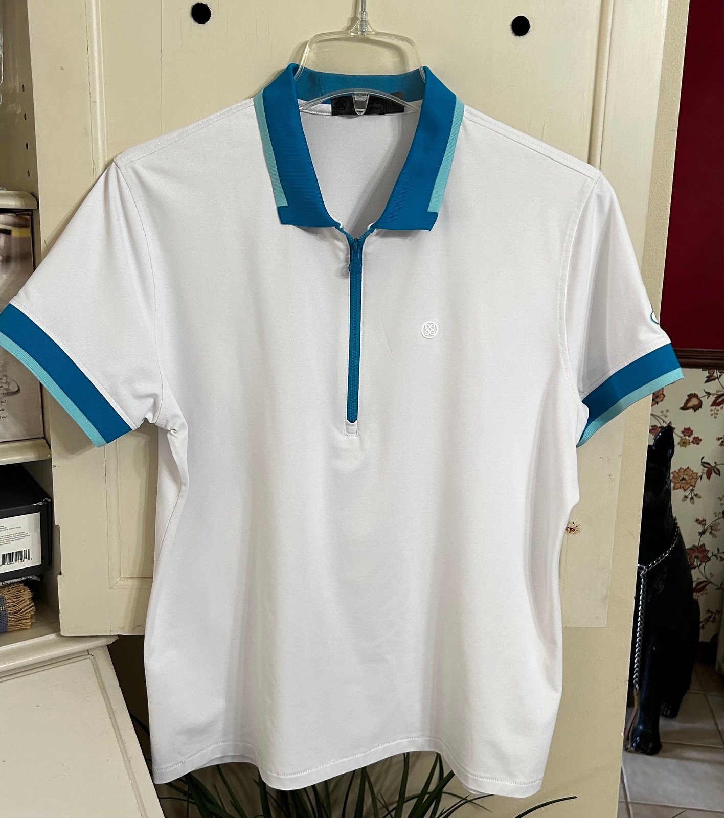 G-Force ladies luxury golf polo size large