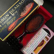 Mason Pearson Junior Bristle & Nylon - BN2 - DARK RUBY #2
