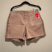 Spanx Mid Rise Stretch Twill Shorts in Light Pink NWT Sz XL Slimming 1081