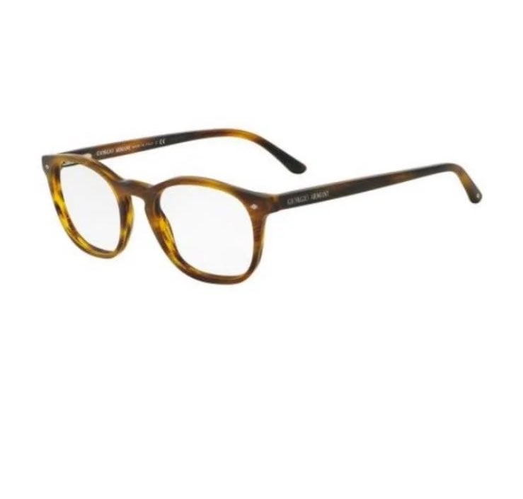 NEW GIORGIO ARMANI AR 7027 5026 HAVANA EYEGLASSES