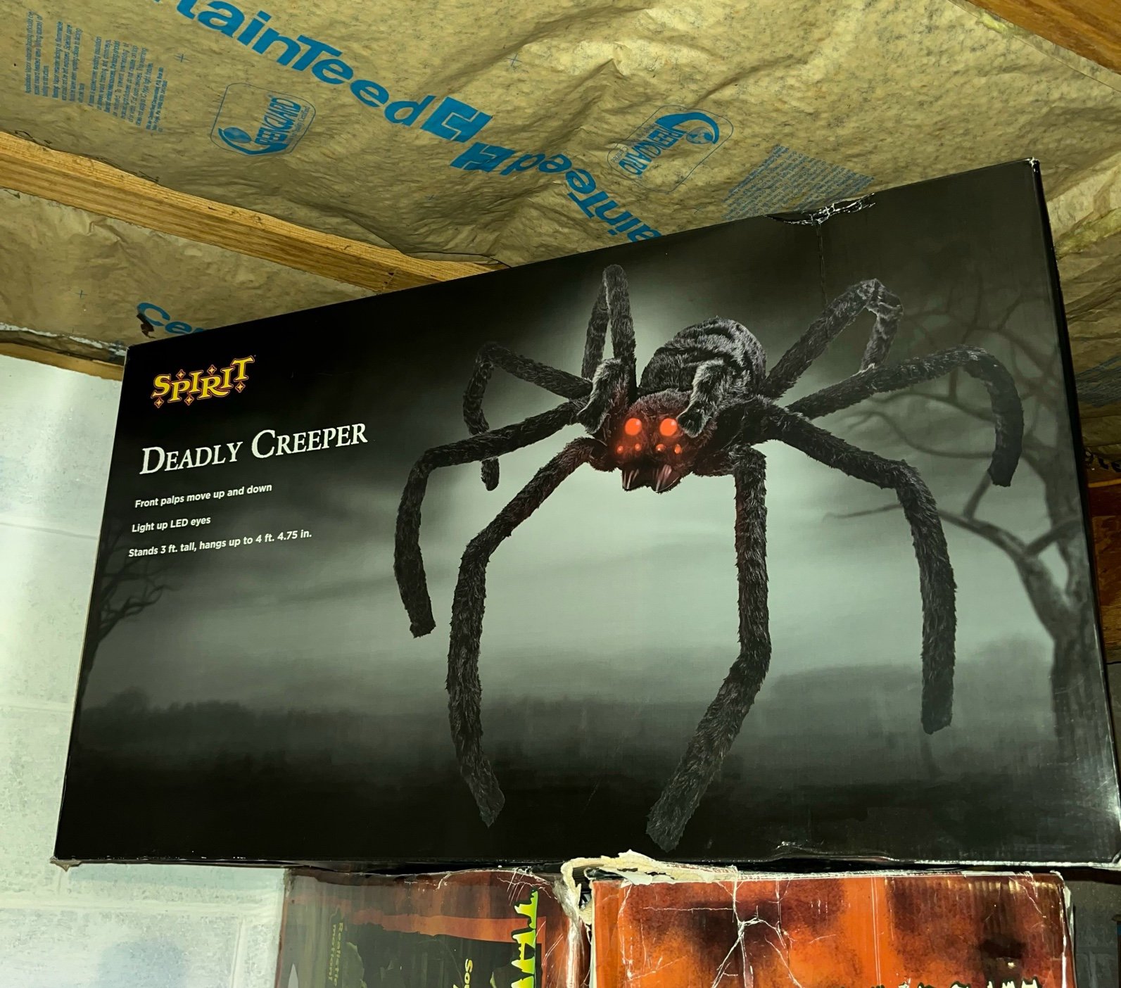 Spirit Halloween Deadly Creeper Halloween Animatronic