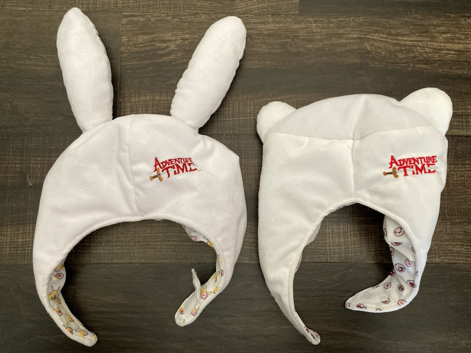 Adventure Time Finn And Fionna Beanie Cartoon Network Original Cosplay Rare