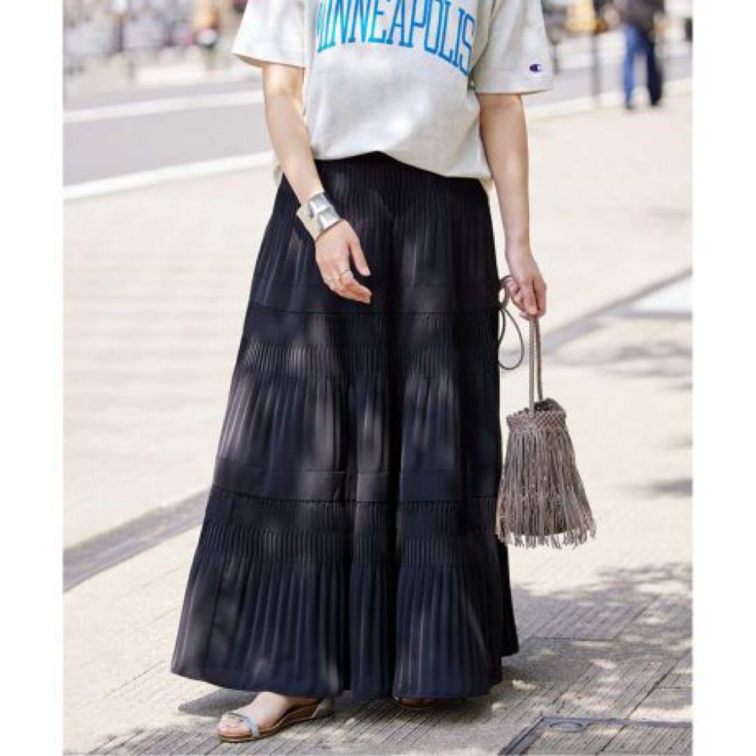 JOURNAL STANDARD Mini Pleated Tiered Skirt