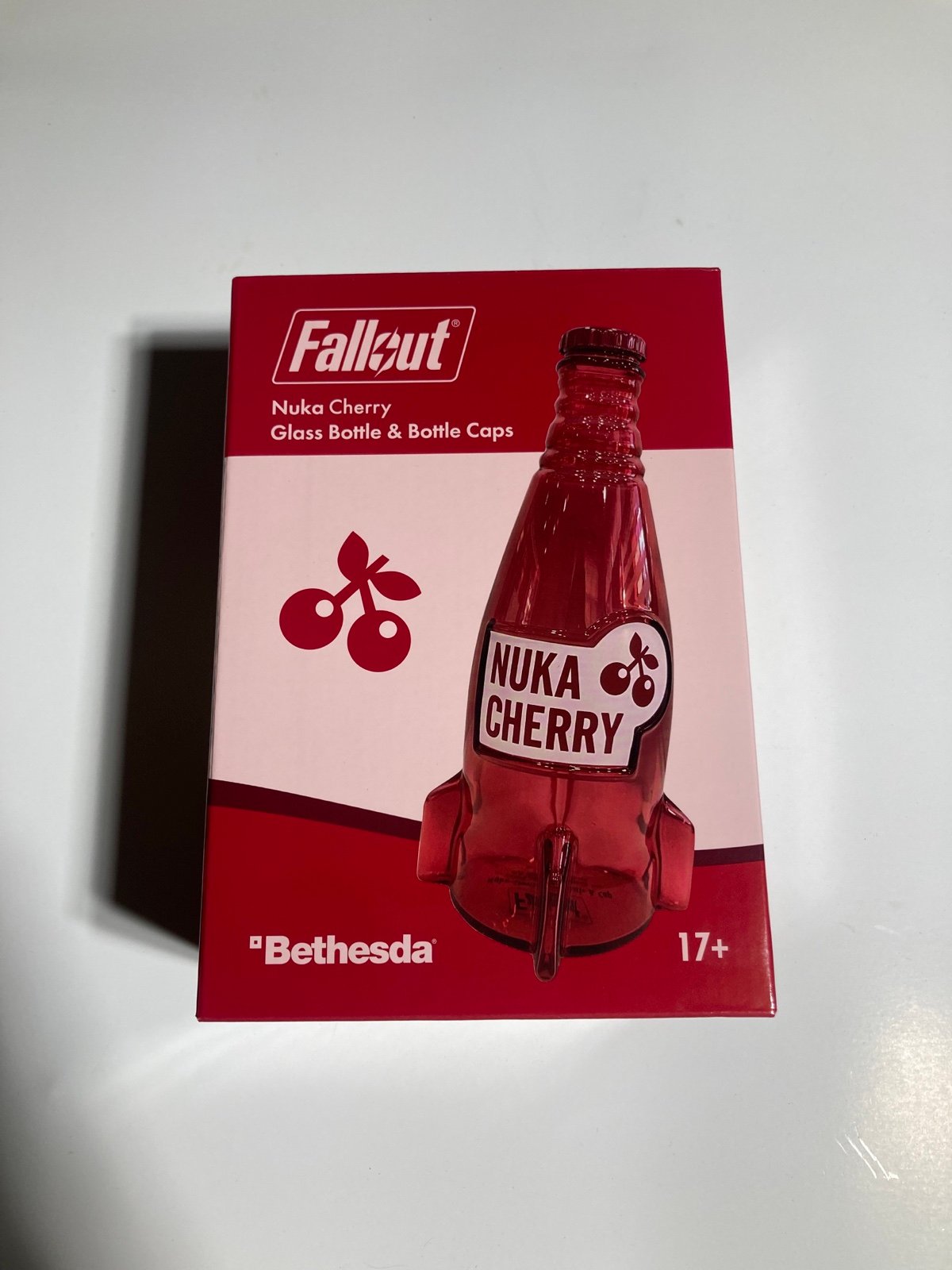 Nuka Cola Cherry Bottle with Caps