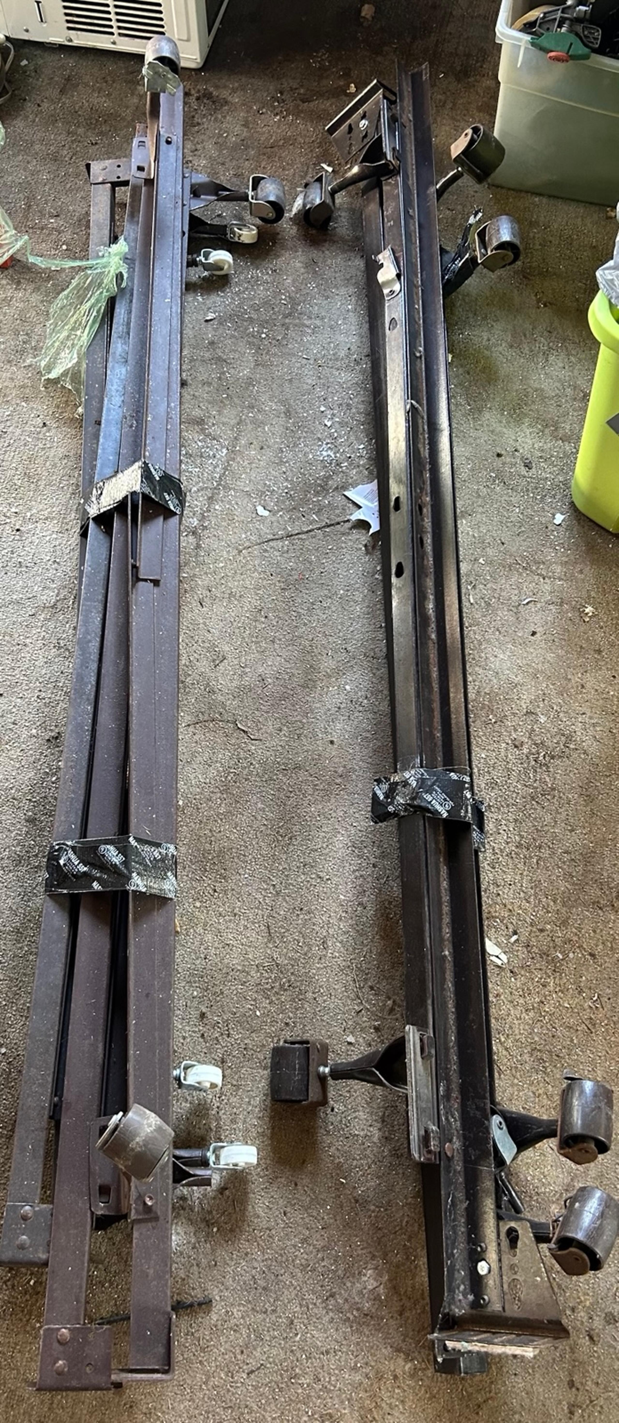 Metal Bed Frames. TWO Adjustable Frames/ PICKUP ONLY