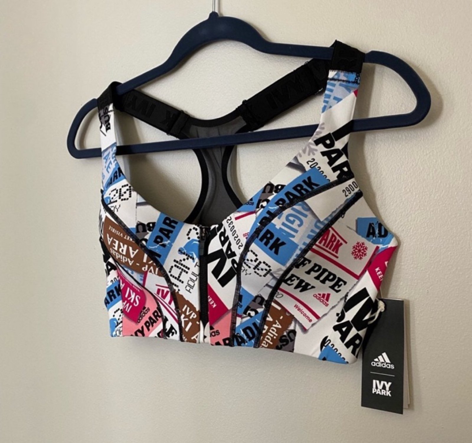 Ivy park x adidas Sports bra size S nwt