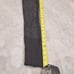 Lululemon Longsleeve Rest Less 1/2 zip mock shirt top black dark cast XS- S EUC