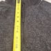 Lululemon Longsleeve Rest Less 1/2 zip mock shirt top black dark cast XS- S EUC