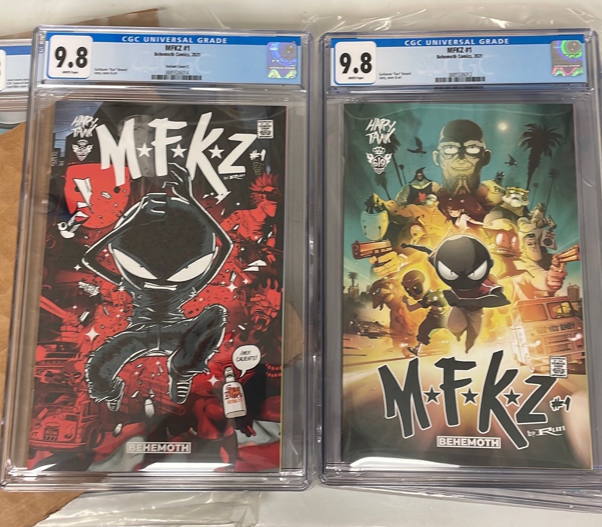 MFKZ 1 - 2 slabs both CGC 9.8