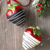Old World glass strawberry ornaments BRAND NEW IN PACKAGE