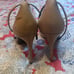 black heels size 8