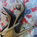 black heels size 8