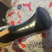 black heels size 8