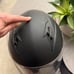 GLX GX11 Compact Motorcycle Helmet -Black, Large - Full Face w/ Tinted Visor