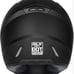 GLX GX11 Compact Motorcycle Helmet -Black, Large - Full Face w/ Tinted Visor