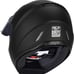 GLX GX11 Compact Motorcycle Helmet -Black, Large - Full Face w/ Tinted Visor