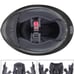 GLX GX11 Compact Motorcycle Helmet -Black, Large - Full Face w/ Tinted Visor