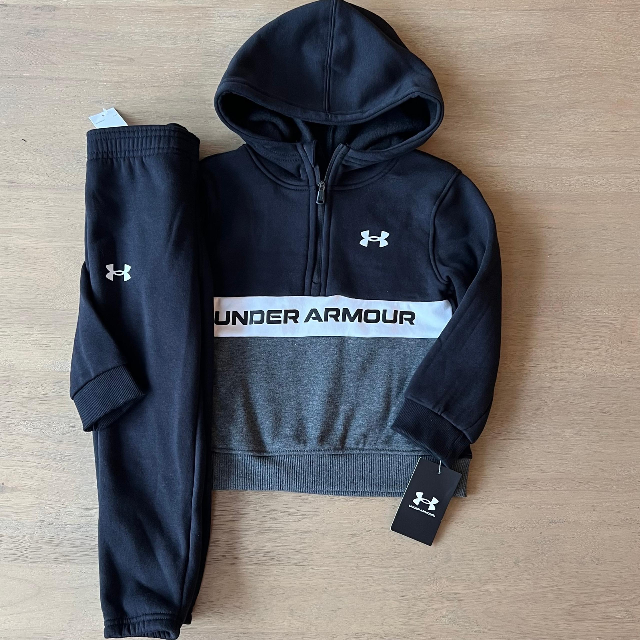 Under Armour Boys 2T Athletic Set NWT Sweatshirt and Sweatpants Hoodie