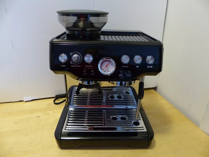 Breville Barista Express Espresso Machine, Black Sesame,BES870BSXL