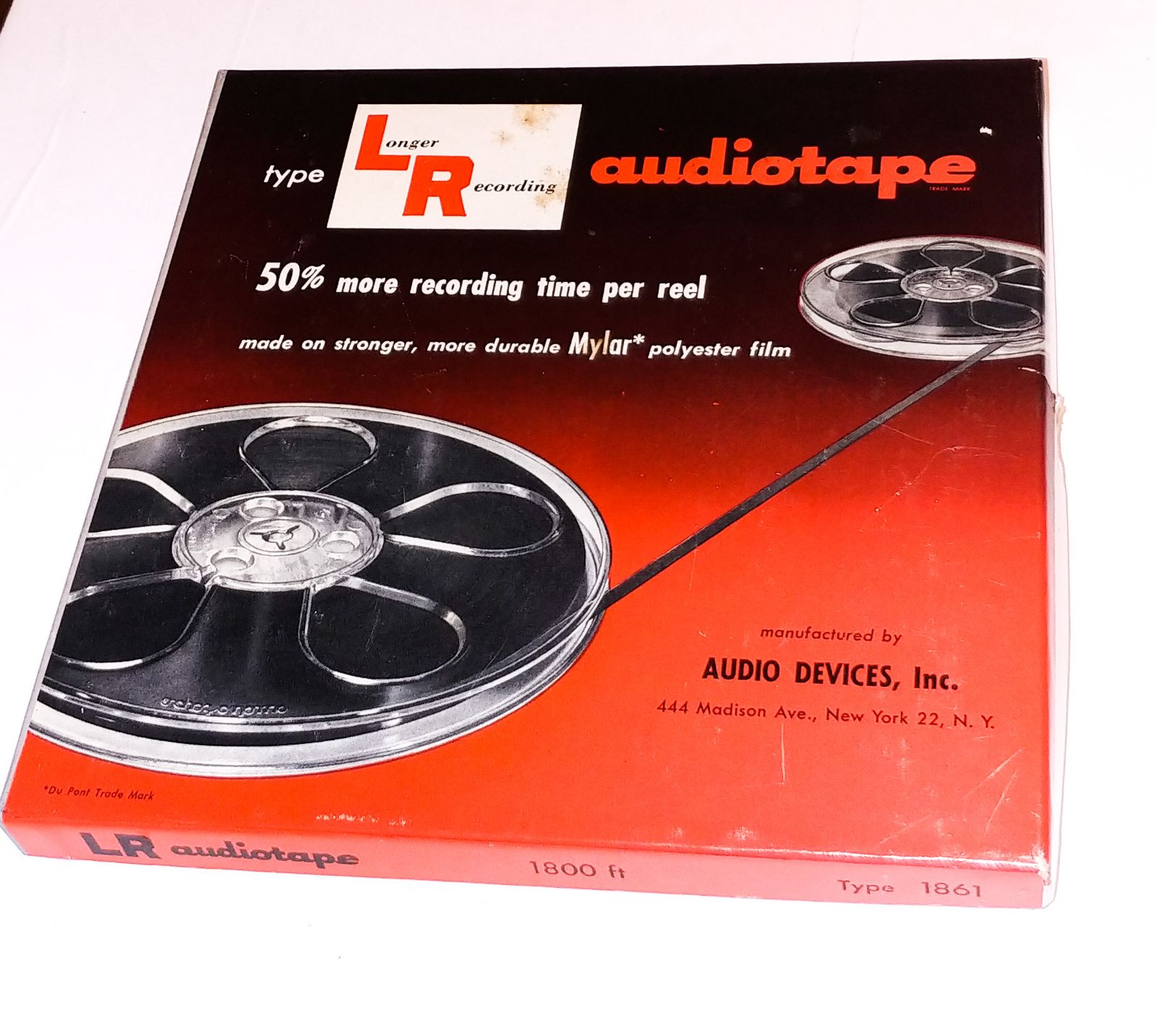 Lot of 2 vintagemagnectic Recording1800