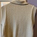 Beige Sweater Vest