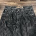 Southpole Y2K Embroidered Flap Pocket Crosses Grunge Baggy Jeans Men 34x31 Blue