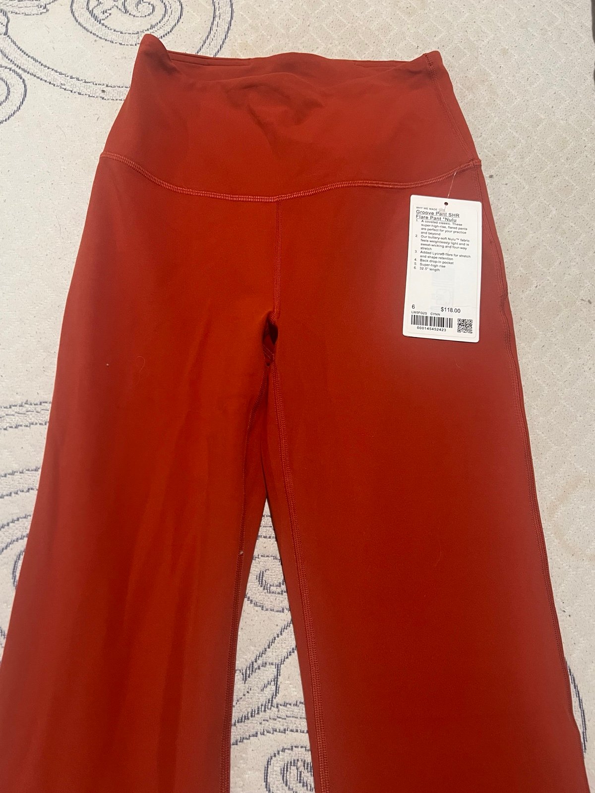 lululemon athletica Cayenne Groove Super High Rise Flared pants