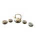 Takahashi San Francisco Tea Set 5 PC Hand Decorated Gold Butterflies Vintage